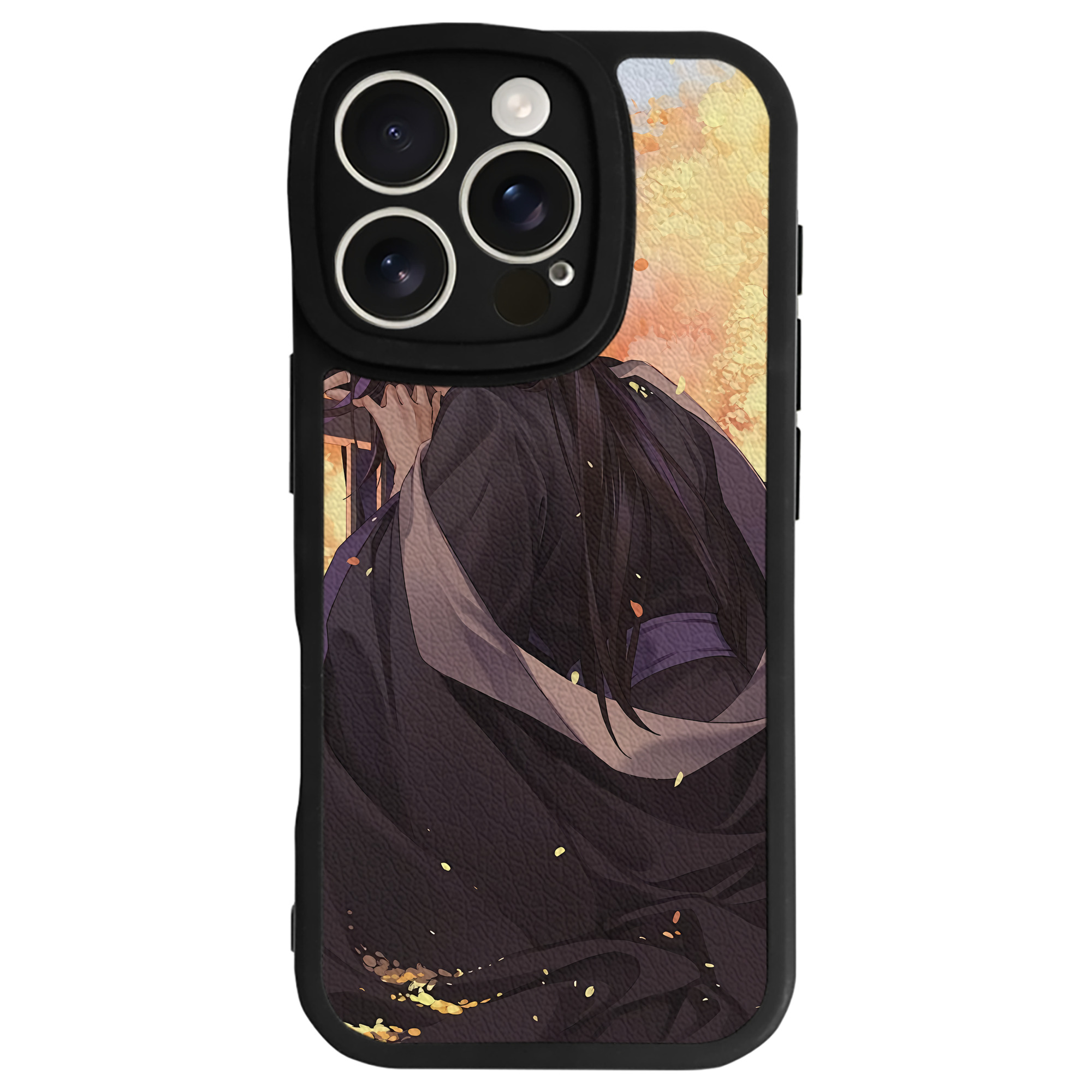 （画像用） 刀剣乱舞 Touken Ranbu 【iPhone 16シリーズ対応】シリコンスマホケース（レザー調） 材質：シリコン